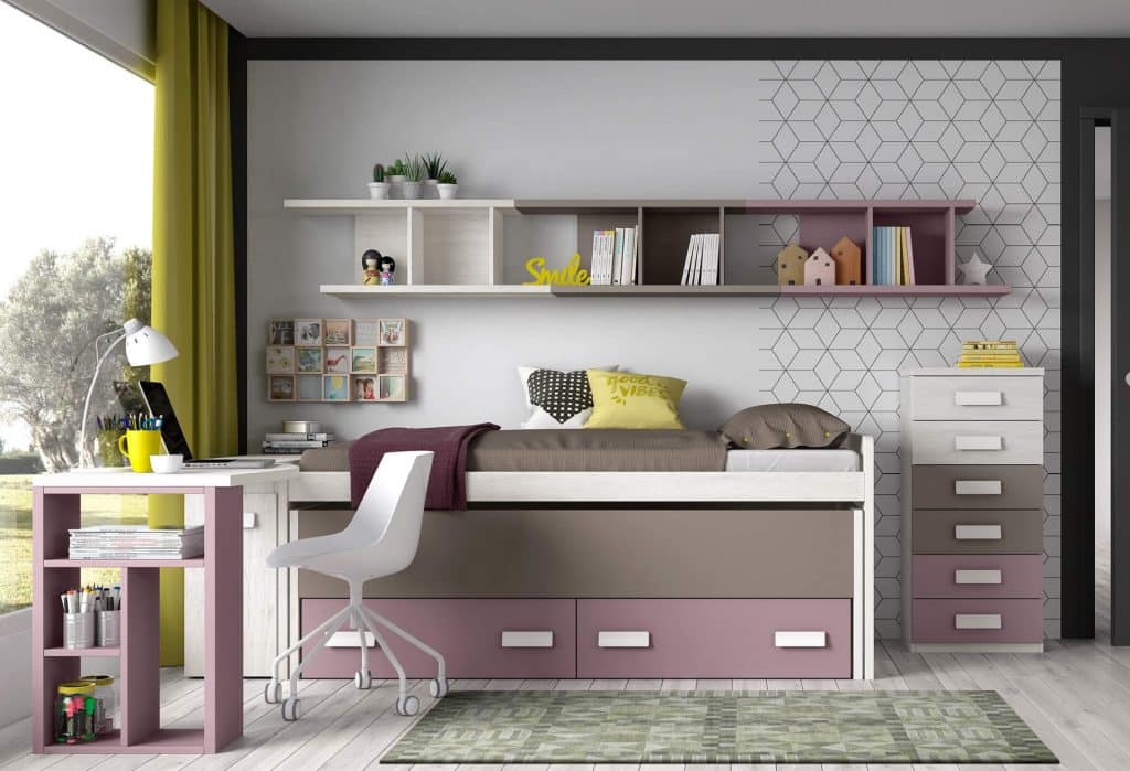 Dormitorio Juvenil Glicerio Chaves Hornero