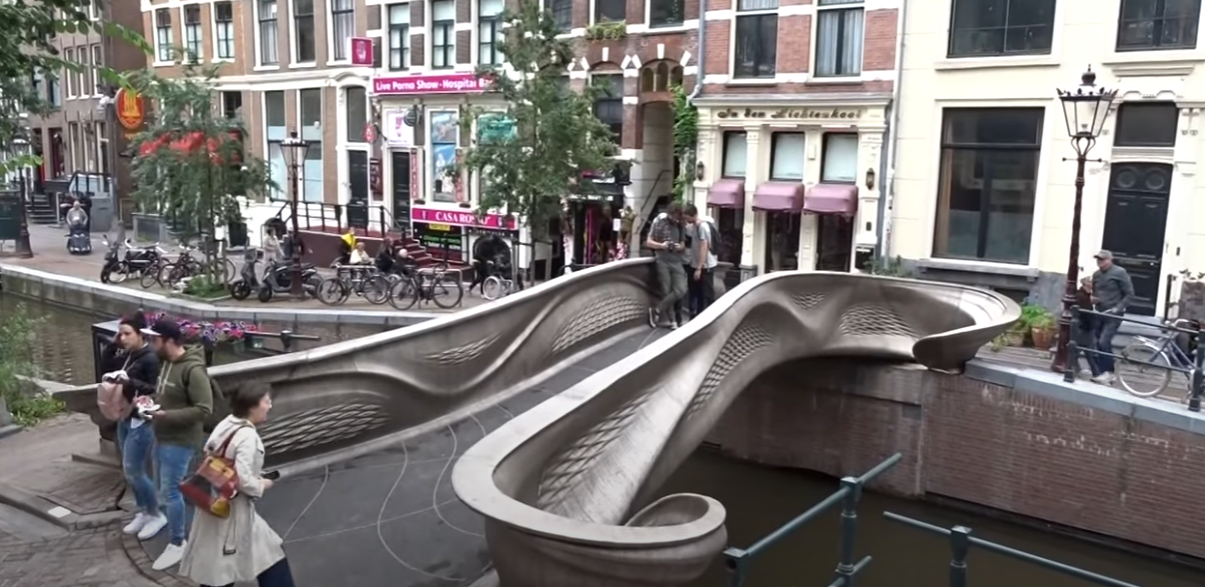 En este momento estás viendo Primer puente del mundo impreso en 3D en acero