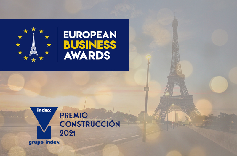 Index recibe en París el premio internacional ‘European Business Awards’ de Construcción