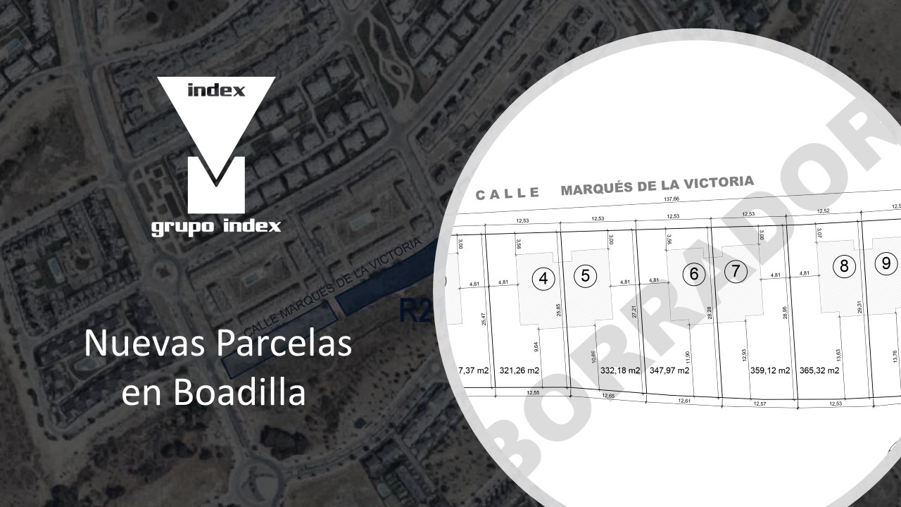 En este momento estás viendo Index compra tres nuevas parcelas en Boadilla