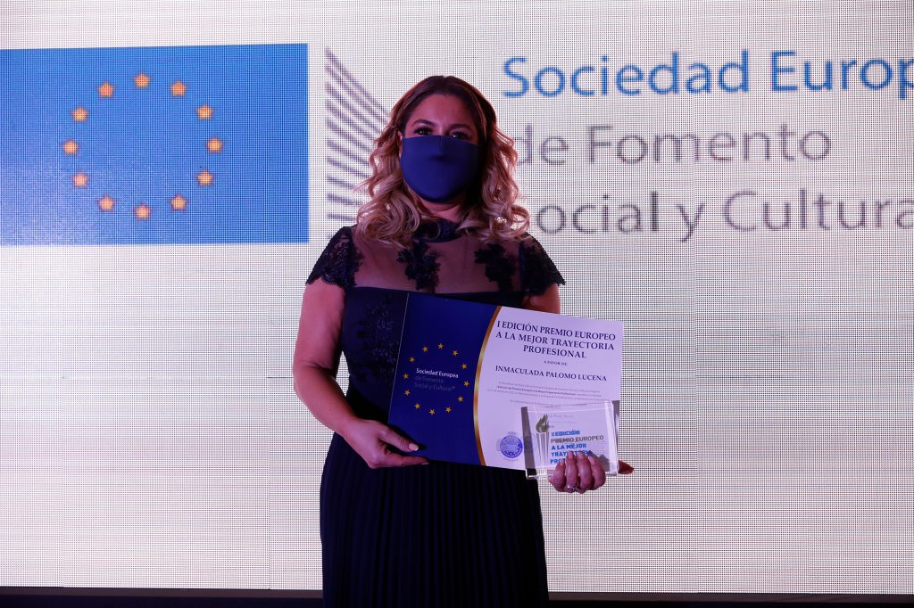 Premio a la Mejor Trayectoria Empresarial otorgado por la Sociedad Europea de Fomento Social y Cultural