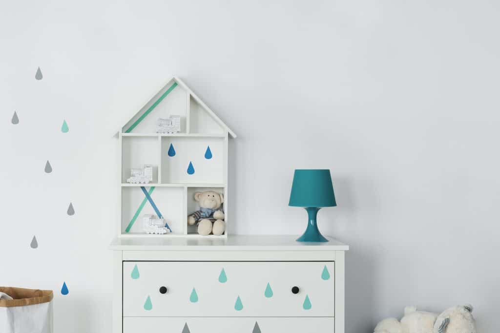 Decorar con juguetes de madera