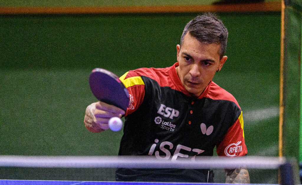Éder Rodríguez, campeón de España de Tenis de Mesa Adaptado