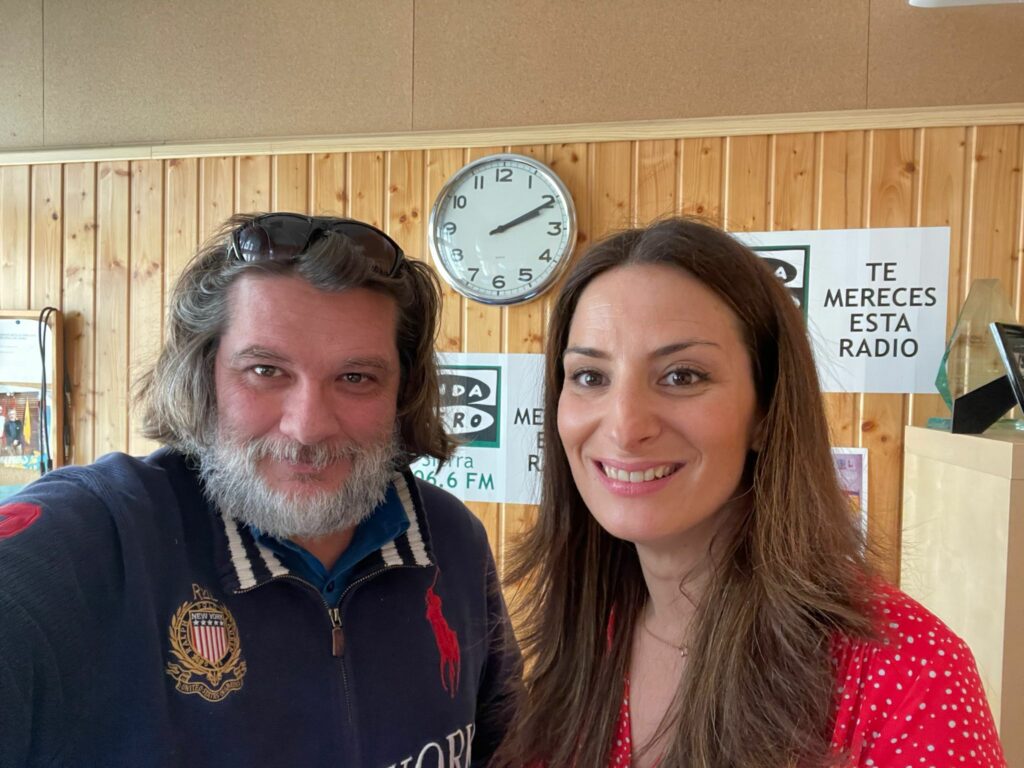 Teresa Serrano y Juan Antonio Tirado Onda Cero Radio Sierra