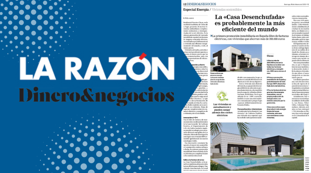 Tu Casa Desenchufada, tu casa sin facturas, en el diario La Razón