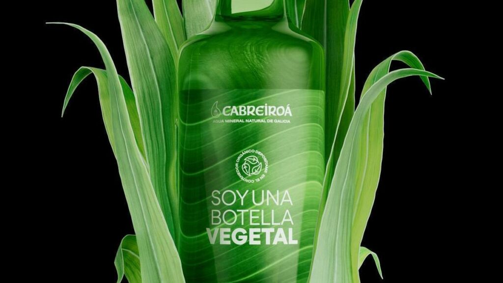 Envases de agua 100% biodegradables y compostables