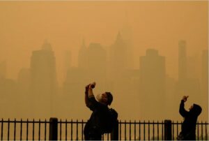 Lee más sobre el artículo Incendios y cambio climático: nube tóxica en NYC