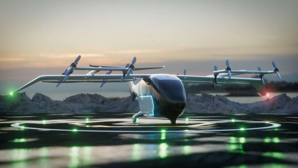 taxi volador de Crisalion Mobility