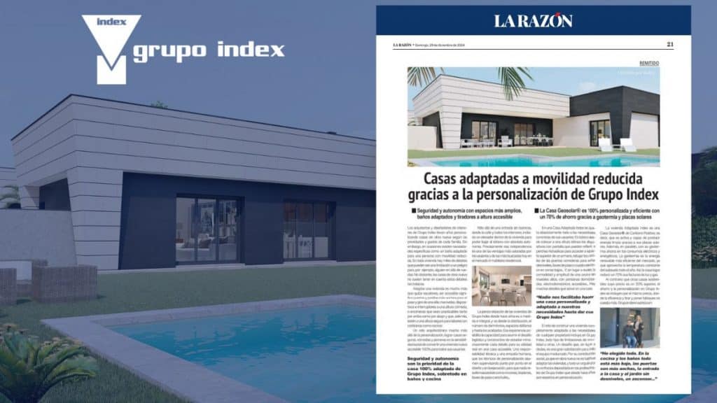 Casas adaptadas a movilidad reducida gracias a la personalización Index