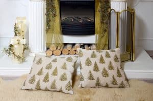 cojines navideños