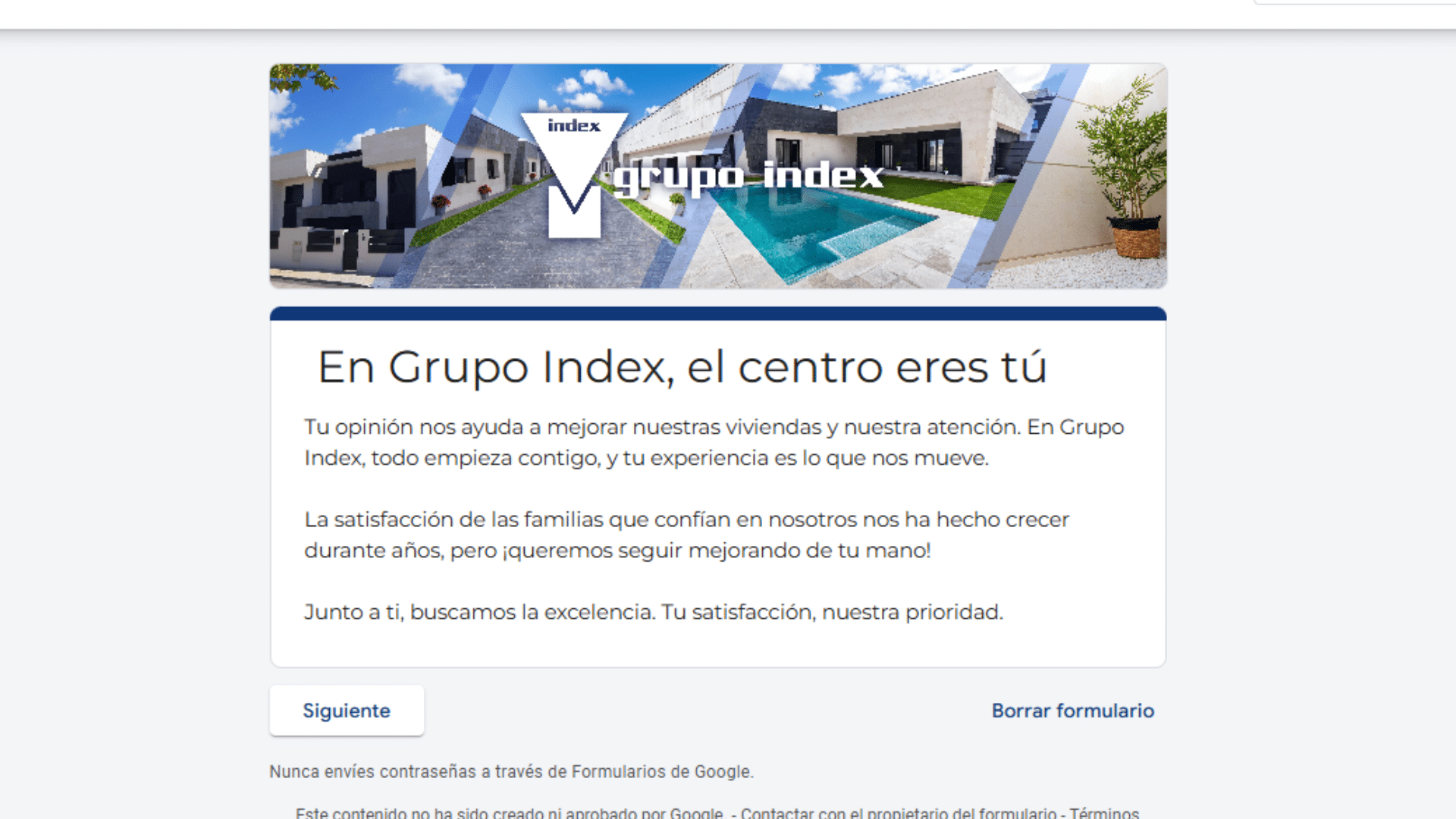 encuesta Grupo Index Madrid
