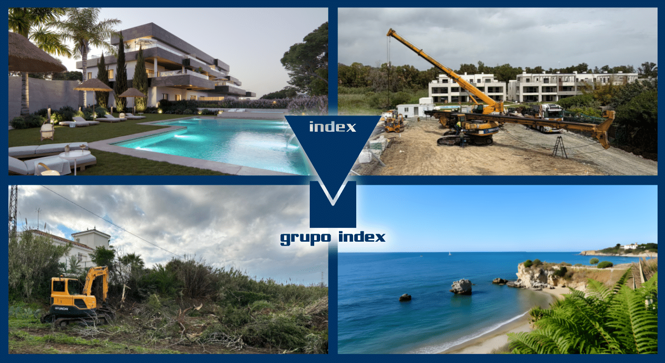 En este momento estás viendo En construcción la urbanización exclusiva de Grupo Index en Casares, Málaga