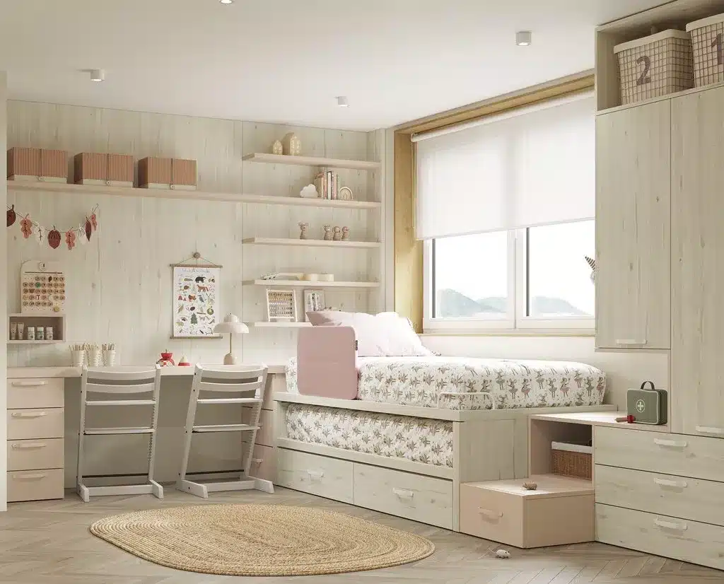 Dormitorio infantil y juvenil casa personalizada Grupo Index Madrid Decoracion proveedor Jotajotape muebles (21)