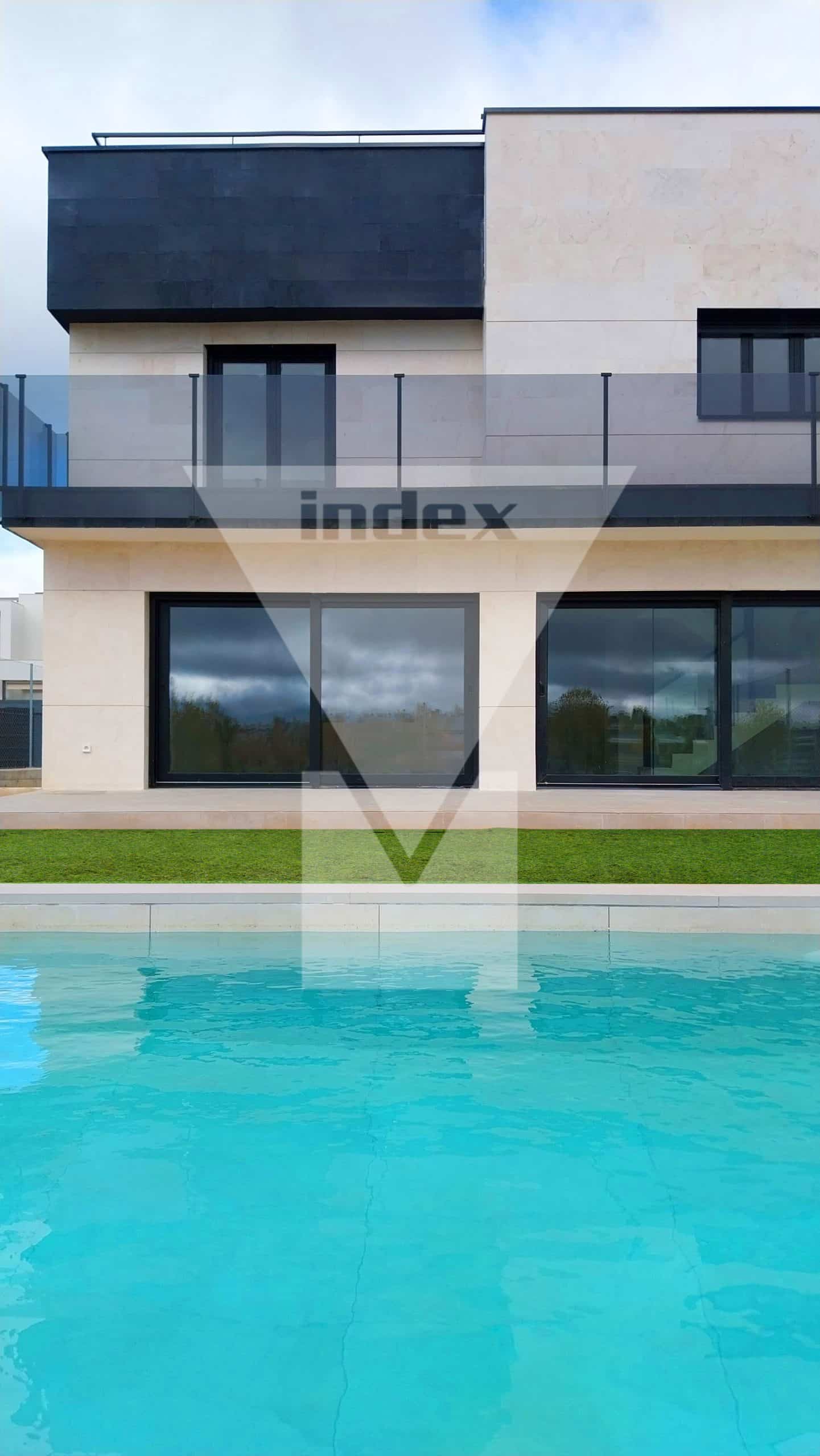 Piscinas Grupo Index Madrid chalet personalizado de obra nueva