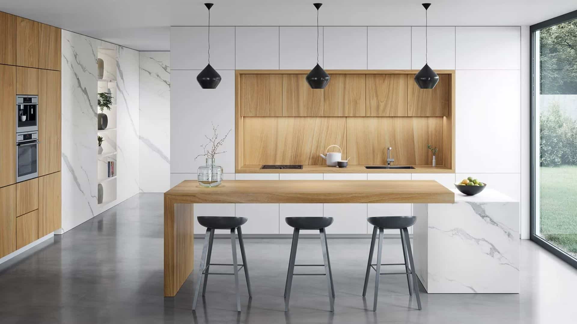 En este momento estás viendo Cocinas exclusivas con piezas de gran tamaño: Grupo Index visita Porcelanosa