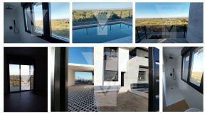 Las vistas de la Casa Geosolar de ‘Prado Chico’ en Boadilla