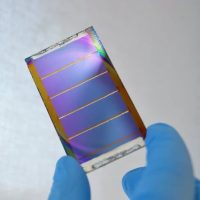 Minipaneles solares en perovskita