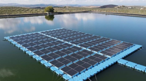Planta solar fotovoltaica flotante