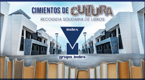 Recogida solidaria de libros en Grupo Index por el Dia del Libro 2026 para proyectos Madrid Mostoles